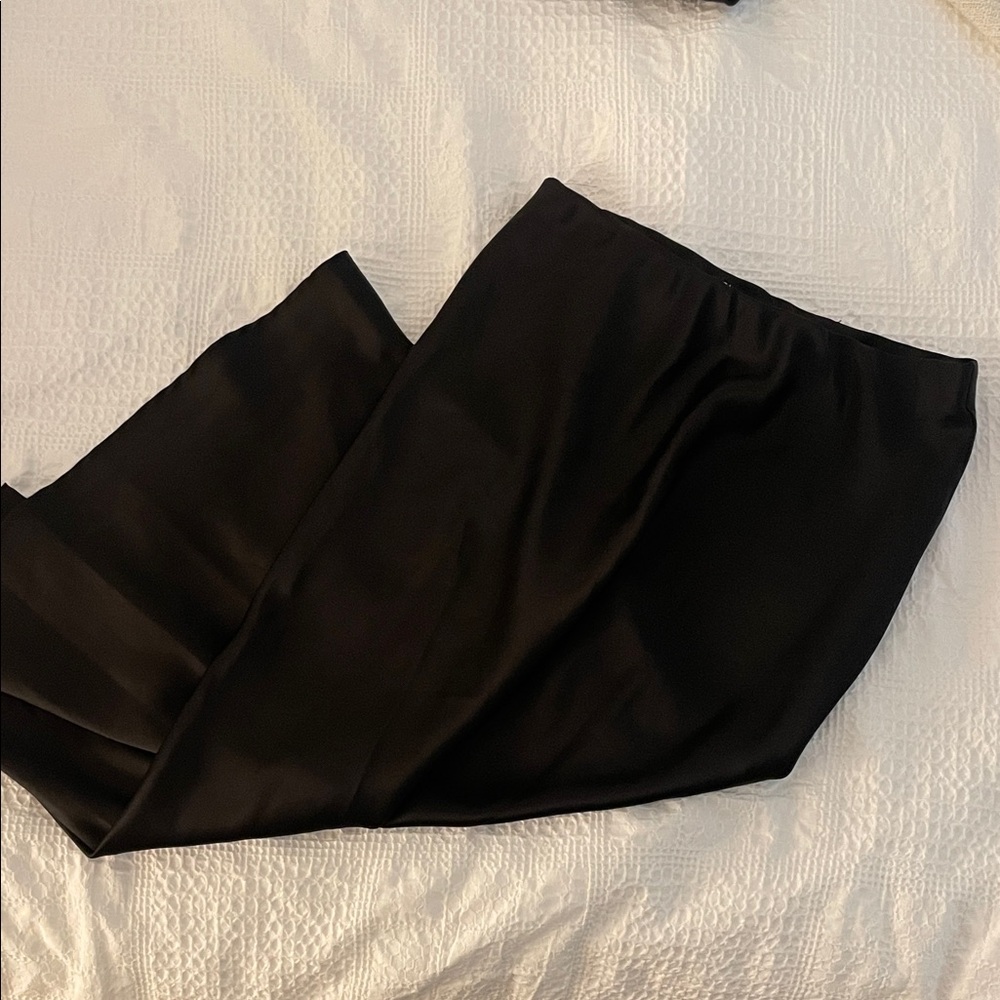 Zara Black Midi Skirt